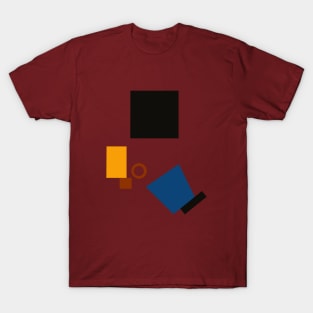 Geometric Abstract Malevic #5 T-Shirt